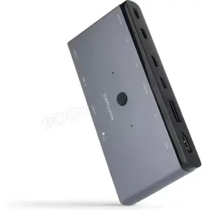 Nanocable 10.12.0003, Commutateur KVM, Gris pas cher