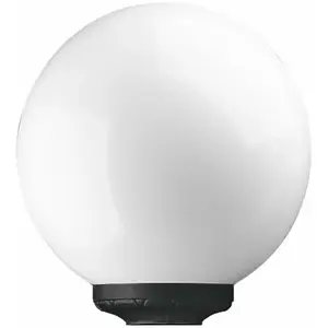 Novolux - Borne classique indura globo IP55 E27 70W 310mm Noir pas cher
