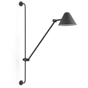 NOVOLUX Applique tilt arm Large led cob 5W 720lm 3000K Noir pas cher