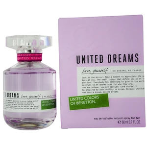 United Dreams Love Yourself - Benetton Eau De Toilette Spray 80 ML pas cher