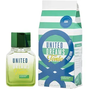 United Dreams Tonic - Benetton Eau De Toilette Spray 100 ml pas cher