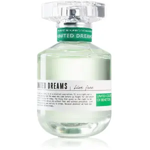 Benetton United Dreams for her Live Free Eau de Toilette pour femme 50... pas cher