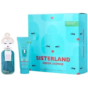 Sisterland Green Jasmine - Benetton Coffret Cadeau 80 ml pas cher