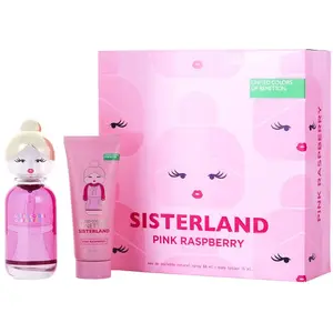 Sisterland Pink Raspberry - Benetton Coffret Cadeau 80 ml pas cher