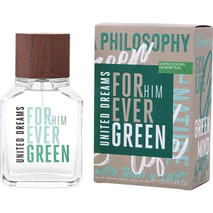 United Dreams Forever Green Him - Benetton Eau De Toilette Spray 100 m... pas cher
