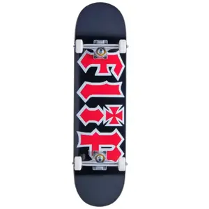 Skateboard Complet Flip HKD (8" - Noir/Rouge)
