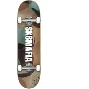 Skateboard Complet Sk8mafia OG Logo Aquarelle (8" - Brun) pas cher