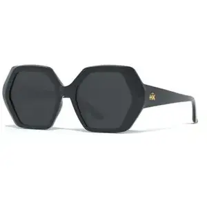 Hanukeii Lunetttes de soleil Mykonos Black/Black, Noir, taille unique pas cher