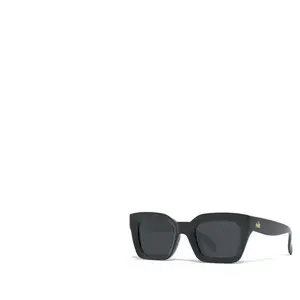 Hanukeii Lunetttes de soleil Les Roques Black/Black, Noir, taille unique pas cher