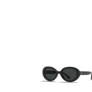 Hanukeii Lunetttes de soleil Tulum Black/Black, Noir, taille unique pas cher