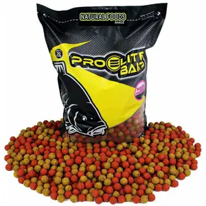 Pro Elite Baits Bouillette Natural Food Fraise Et Banane 8kgVendu parwaveinn