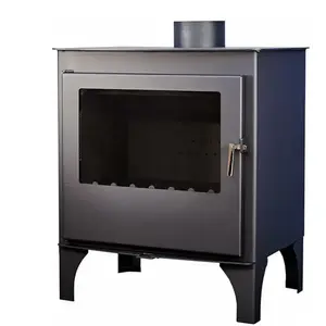 Joima - Poêle à Bois Modèle teyde avec pieds 11,60 kW pas cher