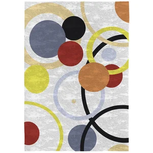 Naf Naf Tapis de salon en fibres naturelles multicolore 200x290 cm pas cher