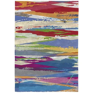 Naf Naf Tapis de salon en fibres naturelles multicolore 200x290 cm pas cher