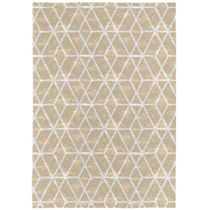 Naf Naf Tapis de salon en fibres naturelles beige 120x170 cm pas cher