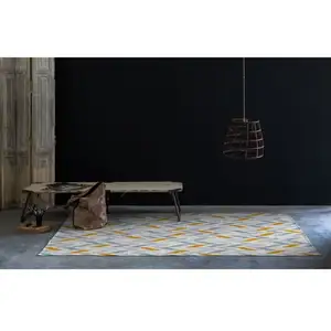 Naf Naf Tapis graphique multicolore design plat Ennaes Multicolore 160x230 pas cher