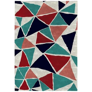 Naf Naf Tapis de salon en fibres naturelles multicolore 80x150 cm pas cher
