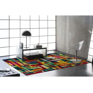Naf Naf Tapis de salon en fibres naturelles multicolore 160x230 cm pas cher