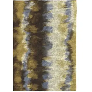 Tapis de salon en fibres naturelles marron 160x230 cm pas cher