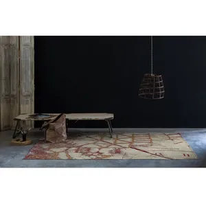 Naf Naf - Tapis abstrait coloré design plat Flama Multicolore 160x230 pas cher