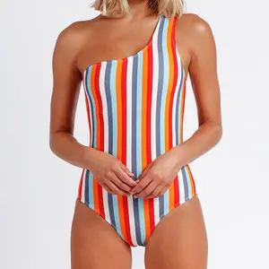 Admas - Maillot de bain 1 Pièce Sun Stripes Cups multicolore 40 pas cher