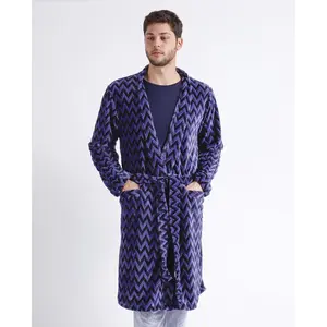 Admas - Robe de chambre Arrows - 67056AD - Robes de chambre - Bleu - S S pas cher
