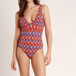 Admas Maillot De Bain Ethnic Waves pas cher