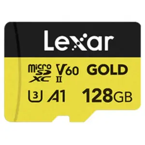 Lexar microSD Gold Series  V60 - 128GB pas cher