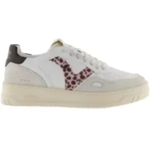 Baskets en cuir effet animal femme Victoria Seúl Beige 38 1257124-80 pas cher