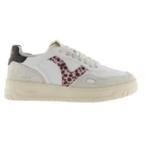 Baskets en cuir effet animal femme Victoria Seúl Beige 39 1257124-80 pas cher