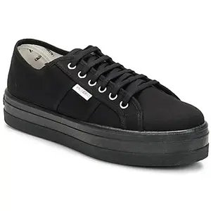 Comparateur de prix : Victoria Baskets Victoria Basket Lona Plataforma Noir - 37