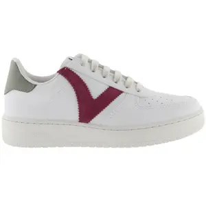 Baskets effet cuir femme Victoria Madrid Rose 36 1258201-9 pas cher