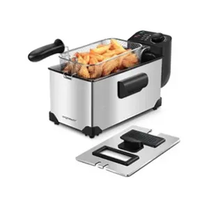 Aigostar 30HEZ friteuse Unique 3 L Autonome 2200 W Noir, Acier inoxyda...Vendu paramazon