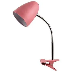 Comparateur de prix : GSC Evolution Lampe de bureau Gaeta E27 rose avec pince
