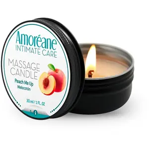 Comparateur de prix : Amoreane Bougie de Massage Peach Me Up 30ml
