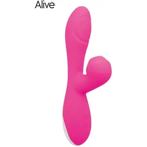 Vibro rabbit Caribbean Shine - rose pas cher