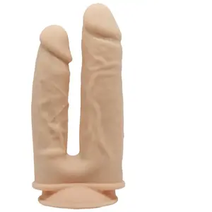 SILEXD - PENE REALÍSTICO DOBLE CON VIBRACIÓN MODELO 1-19,5CM pas cher