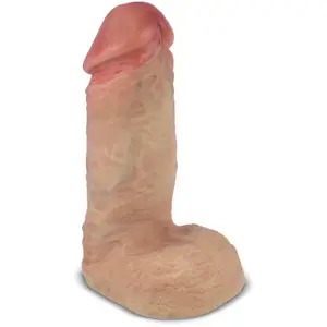 Gode Real Skin Suprème Model 1 flesh 30 x 9,9 cm - SilexD pas cher
