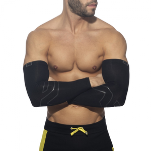 Manchons de bras ATHLETIC SLEEVES Noirs Unique