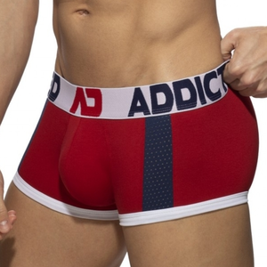 Addicted Boxer Pack Up SPORTS PADDED Rouge L pas cher
