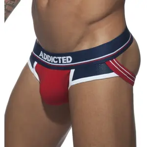 Comparateur de prix : Addicted Jock Strap Push Up Sport Rouge XS