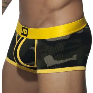 Addicted Boxer CAMO STRIPE Jaune XS pas cher