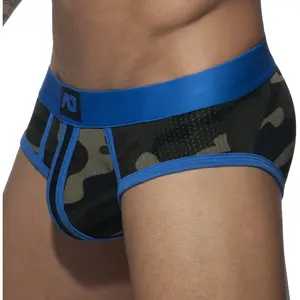 Addicted Slip CAMO STRIPE Bleu S pas cher