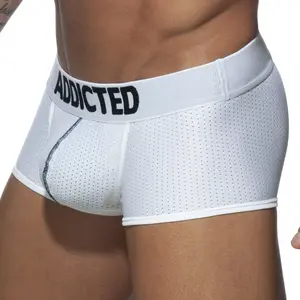 Addicted Boxer Court Push Up Mesh Blanc S pas cher