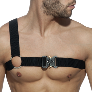 Comparateur de prix : Addicted Harnais Clipped Gladiator Noir M/L