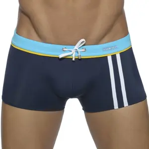 Addicted Boxer de Bain Sport Detail Binding Marine XL pas cher