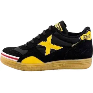 Comparateur de prix : Munich Mixte enfant Gresca Kid S Chaussures de Fitness, Noir Jaune, 35 EU