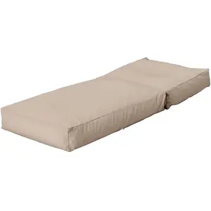 CAMIF Pouf Bain de soleil en Fibres recyclées Sable 160 x 60 cmVendu parcamif