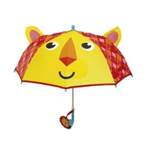 Comparateur de prix : Fisher-Price parapluie lion jaune/rouge 80 cm
