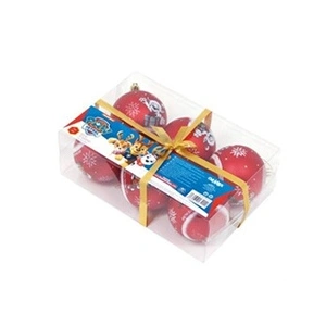 Comparateur de prix : ARDITEX Lot de 6 boules de Noël 8cm- Pat Patrouille